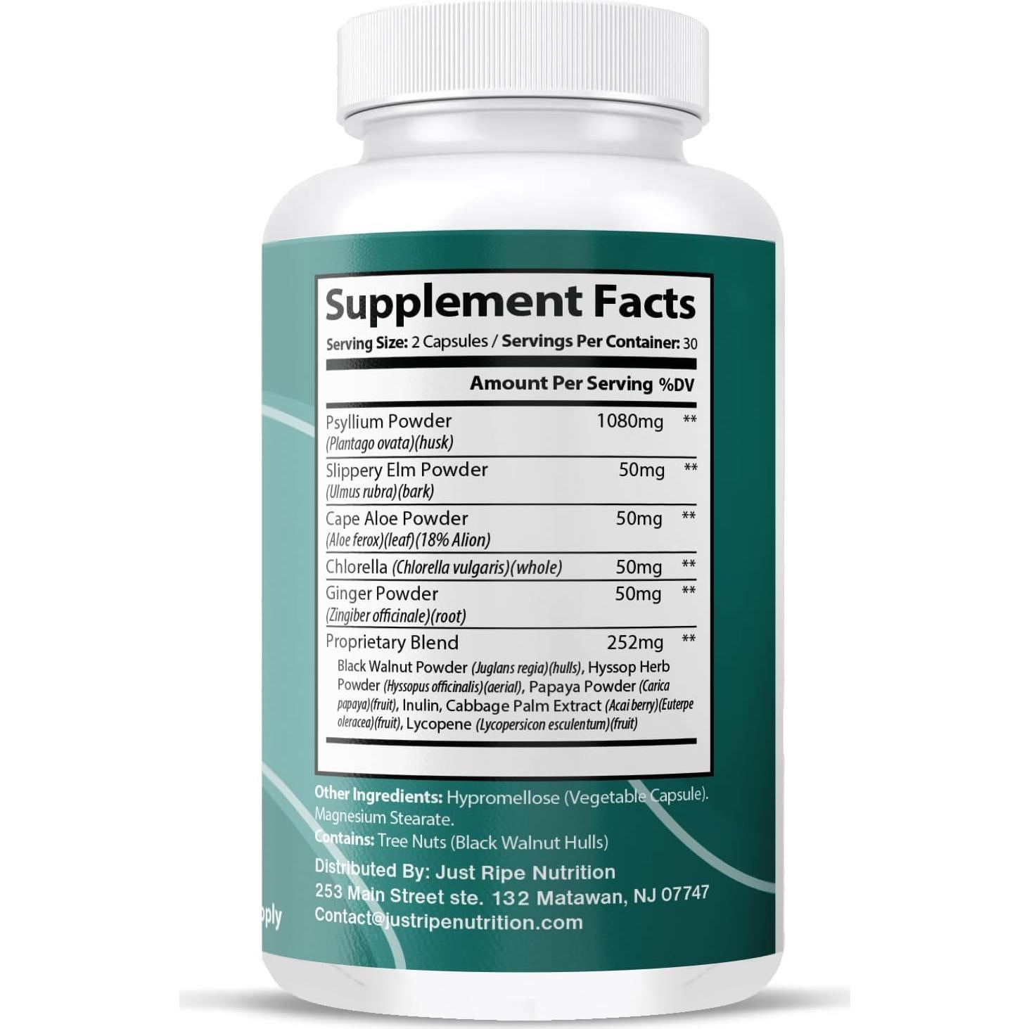 Polvo de Cáscara de Psyllium ColonBright - Suplemento Digestivo 30 Porciones