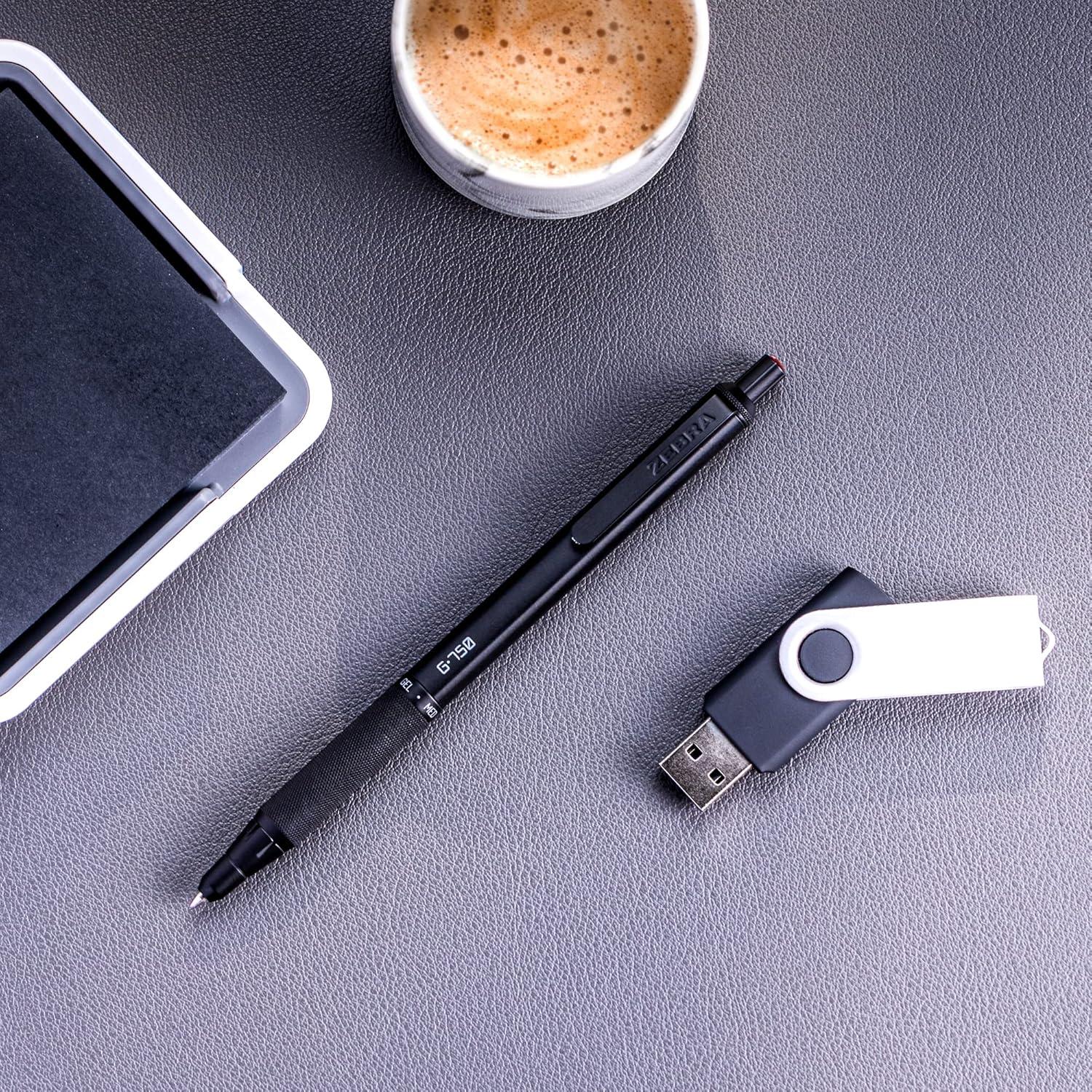 Juego de bolígrafo y lápiz mecánico Zebra Pen G-750 y M-701