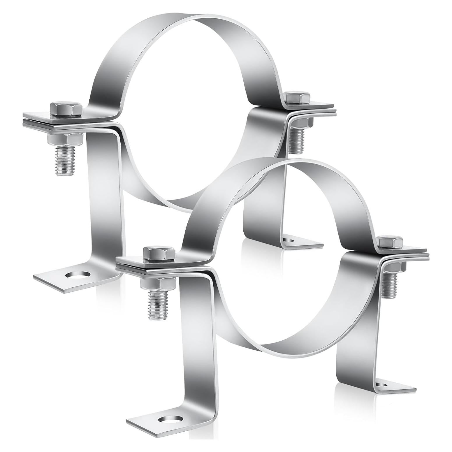 2 Piezas Correa de Tubo de Ventilación 4" Mineye Ajustable