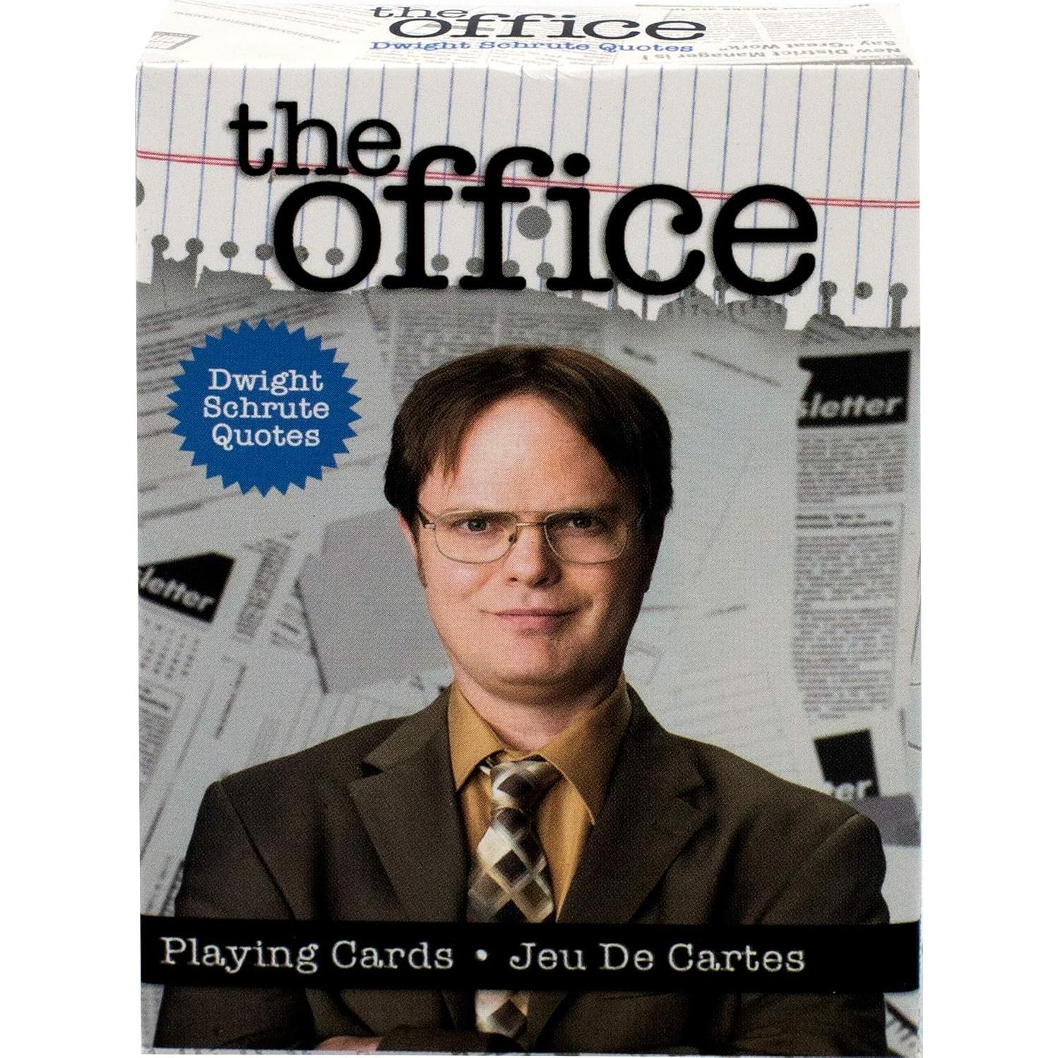 Baraja de Cartas The Office Aquarius - Citas de Dwight 54 Piezas