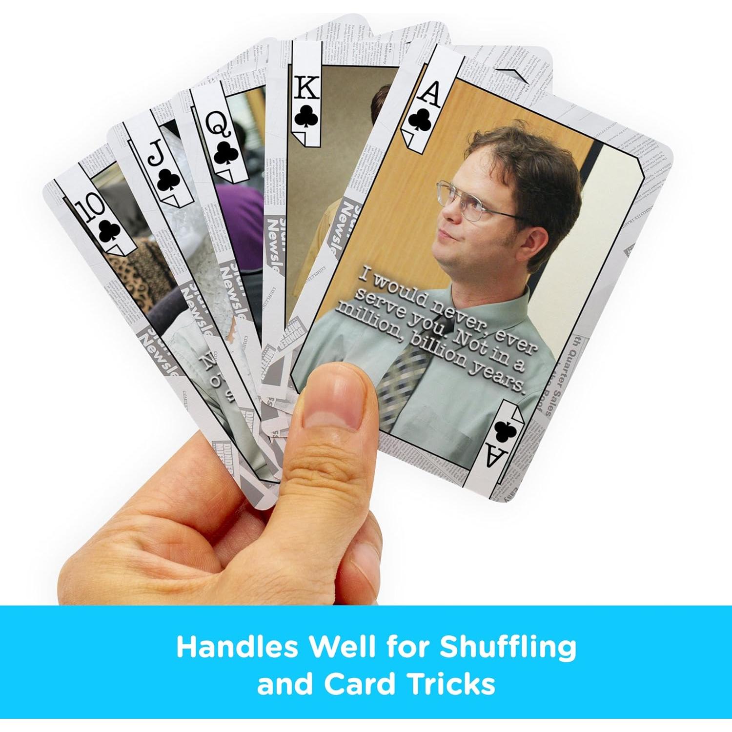 Baraja de Cartas The Office Aquarius - Citas de Dwight 54 Piezas