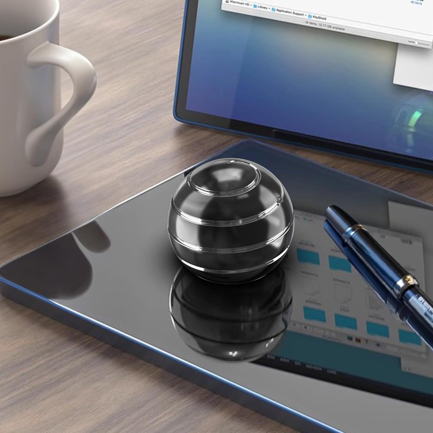 Juguete Cinético Antiestrés Kryfa para Escritorio Negro 3.99 cm