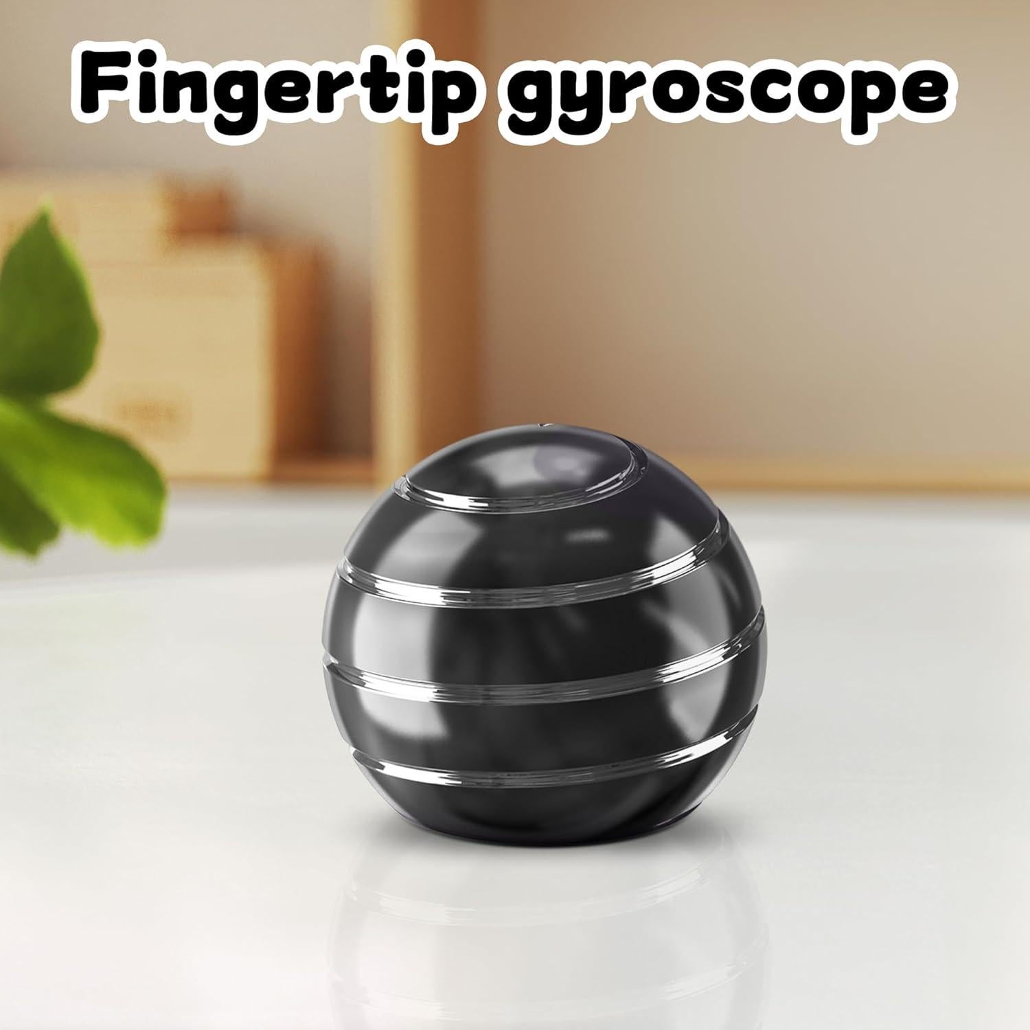 Juguete Cinético Antiestrés Kryfa para Escritorio Negro 3.99 cm