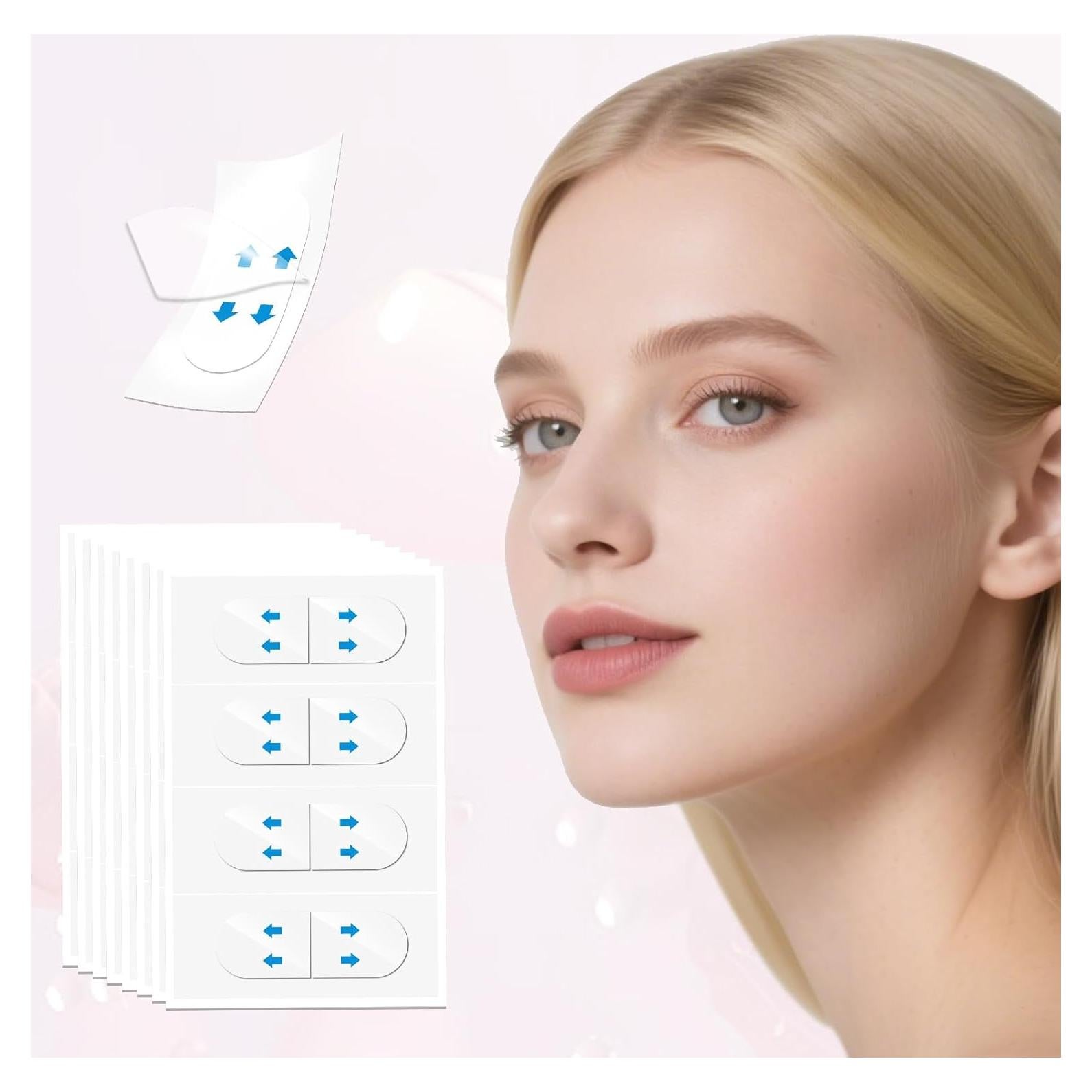 Cinta de Elevación Facial Lunafleur 140PCS - Invisible y Hipoalergénica