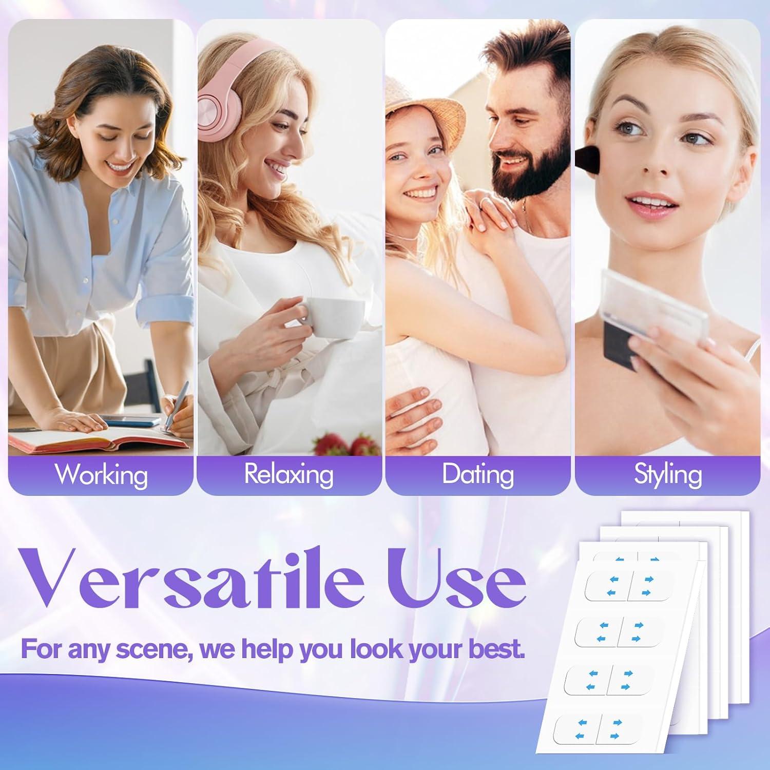 Cinta de Elevación Facial Lunafleur 140PCS - Invisible y Hipoalergénica