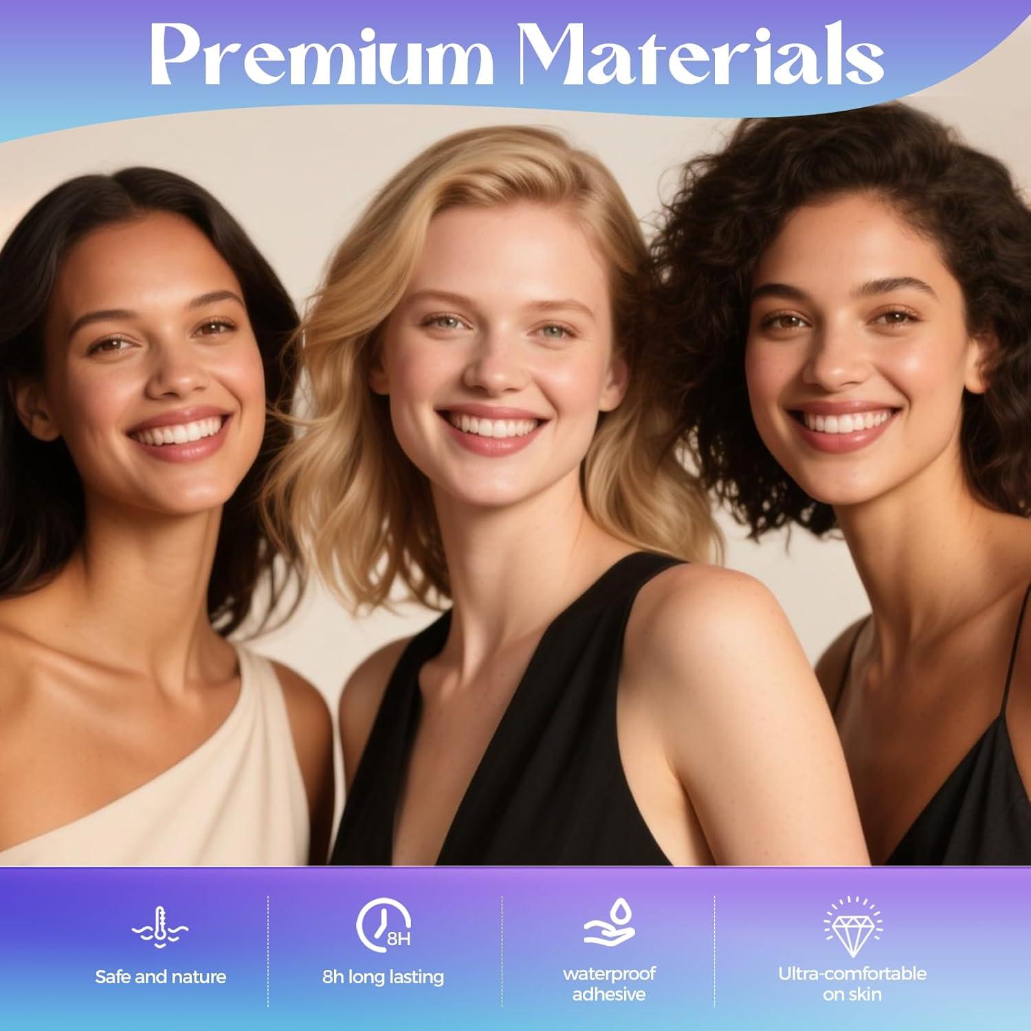 Cinta de Elevación Facial Lunafleur 140PCS - Invisible y Hipoalergénica