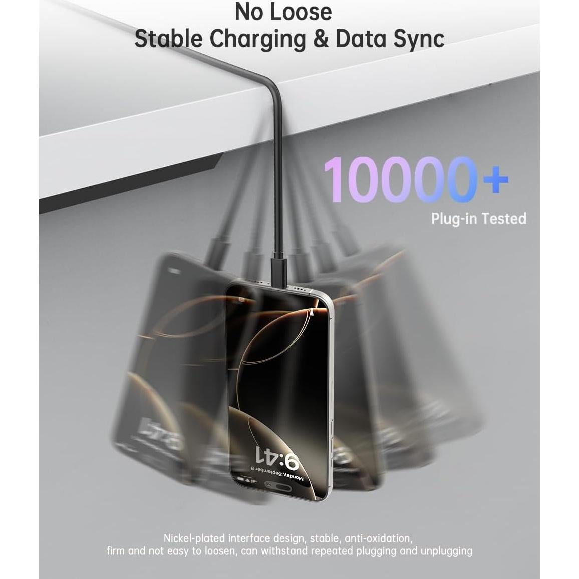 Cable USB A a USB C 3.1 Gen 2 15cm 10Gbps Carga 60W LDLrui