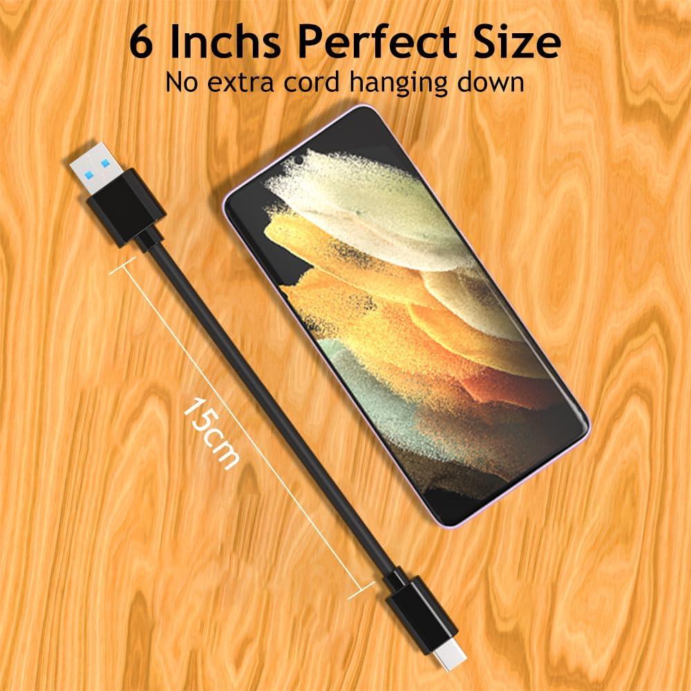 Cable USB A a USB C 3.1 Gen 2 15cm 10Gbps Carga 60W LDLrui