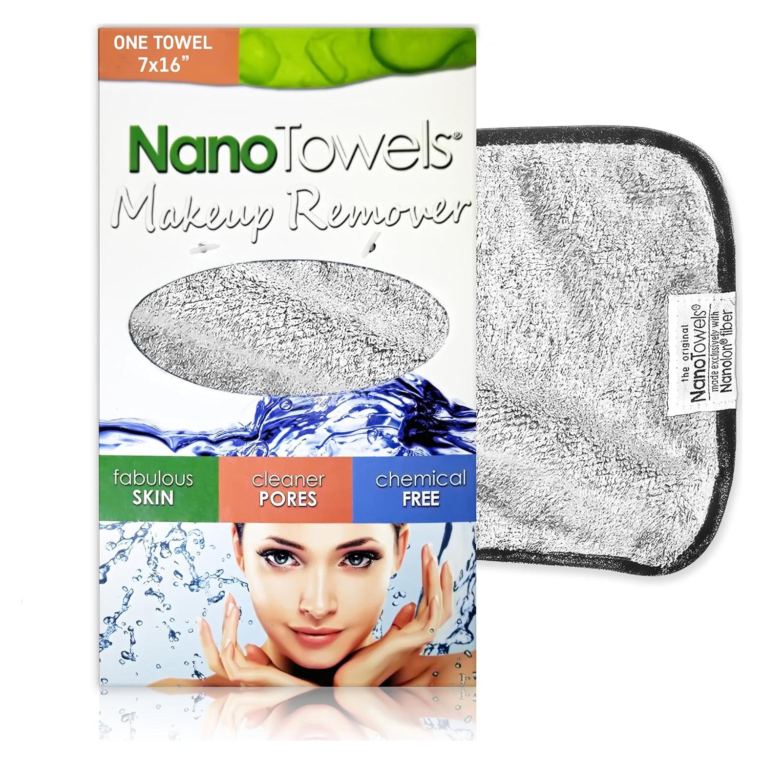 Toalla Nano Desmaquillante Life Miracle Gris 20x11 cm