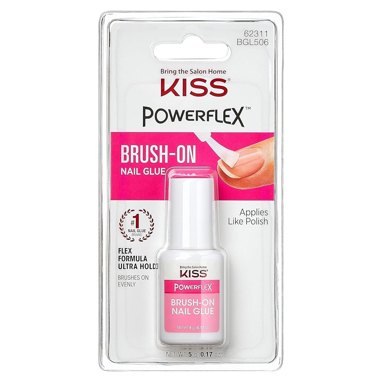 KISS PowerFlex Pegamento para Uñas Postizas 5g Transparente