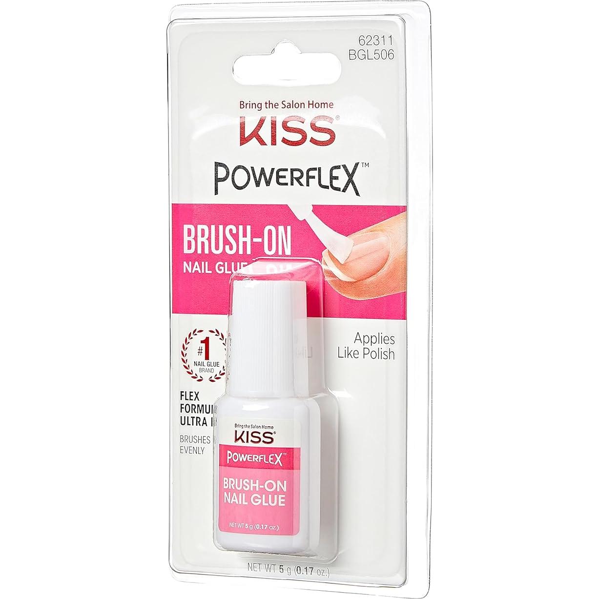 KISS PowerFlex Pegamento para Uñas Postizas 5g Transparente