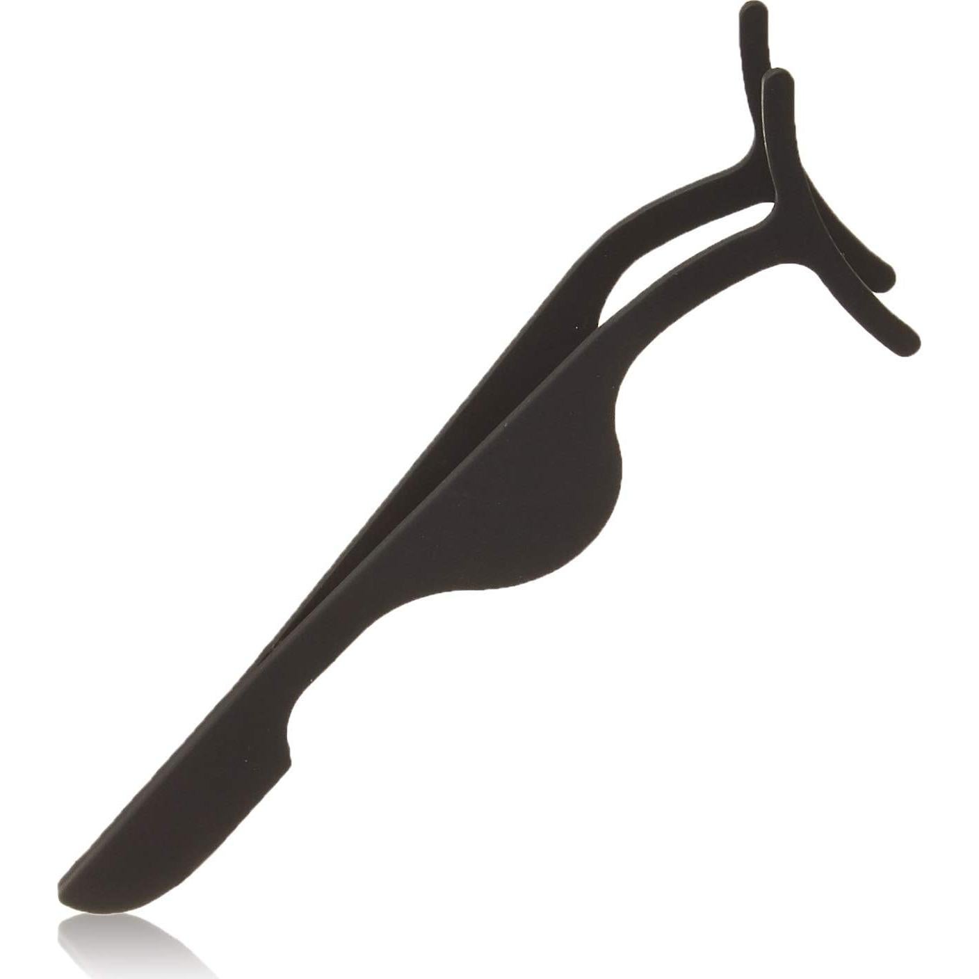 Pinzas para Pestañas Postizas EIAKE - Acero Inoxidable Negro