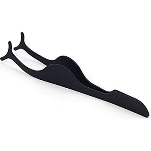 Pinzas para Pestañas Postizas EIAKE - Acero Inoxidable Negro