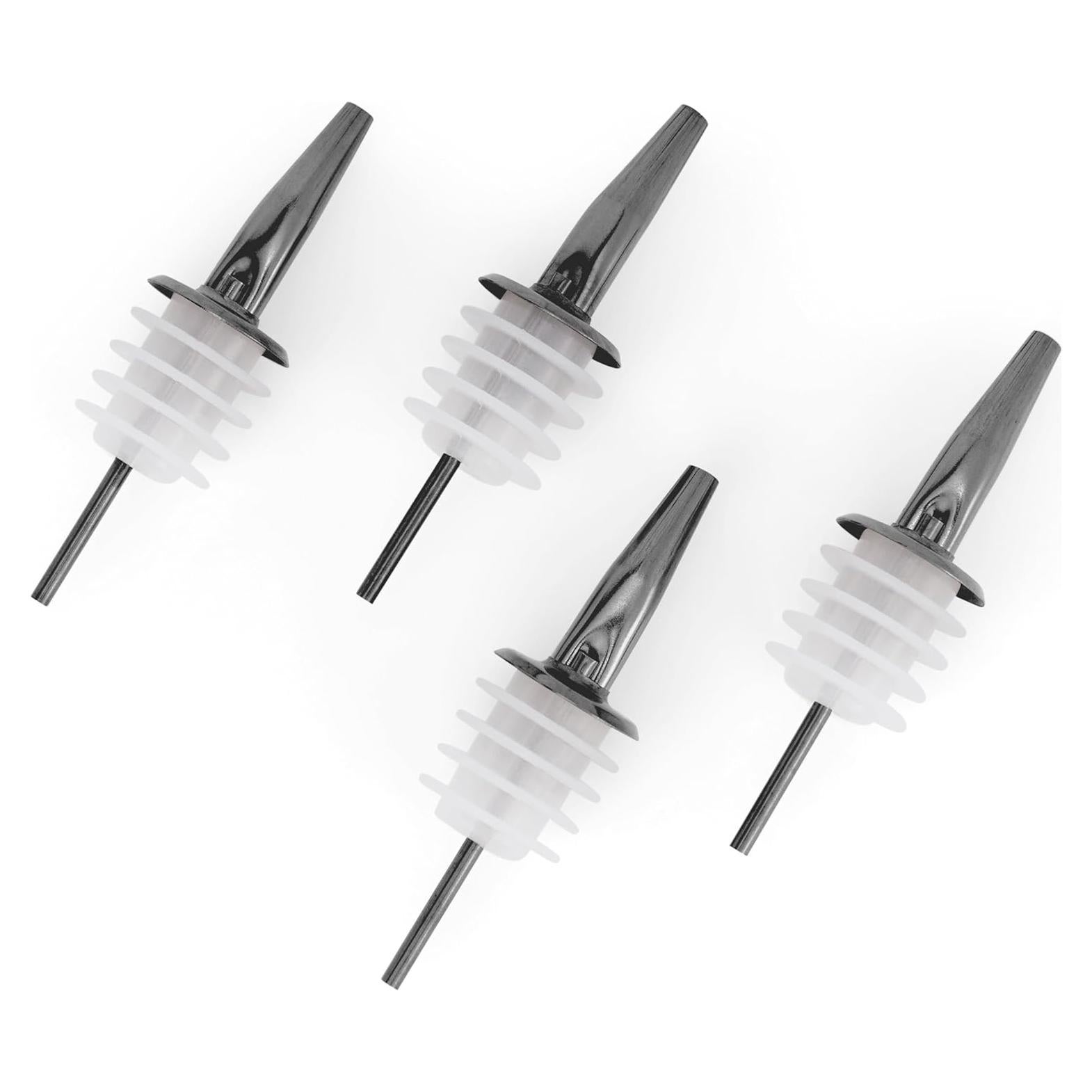 Vertedores de Acero Inoxidable Molimoli - Set de 4, Negro