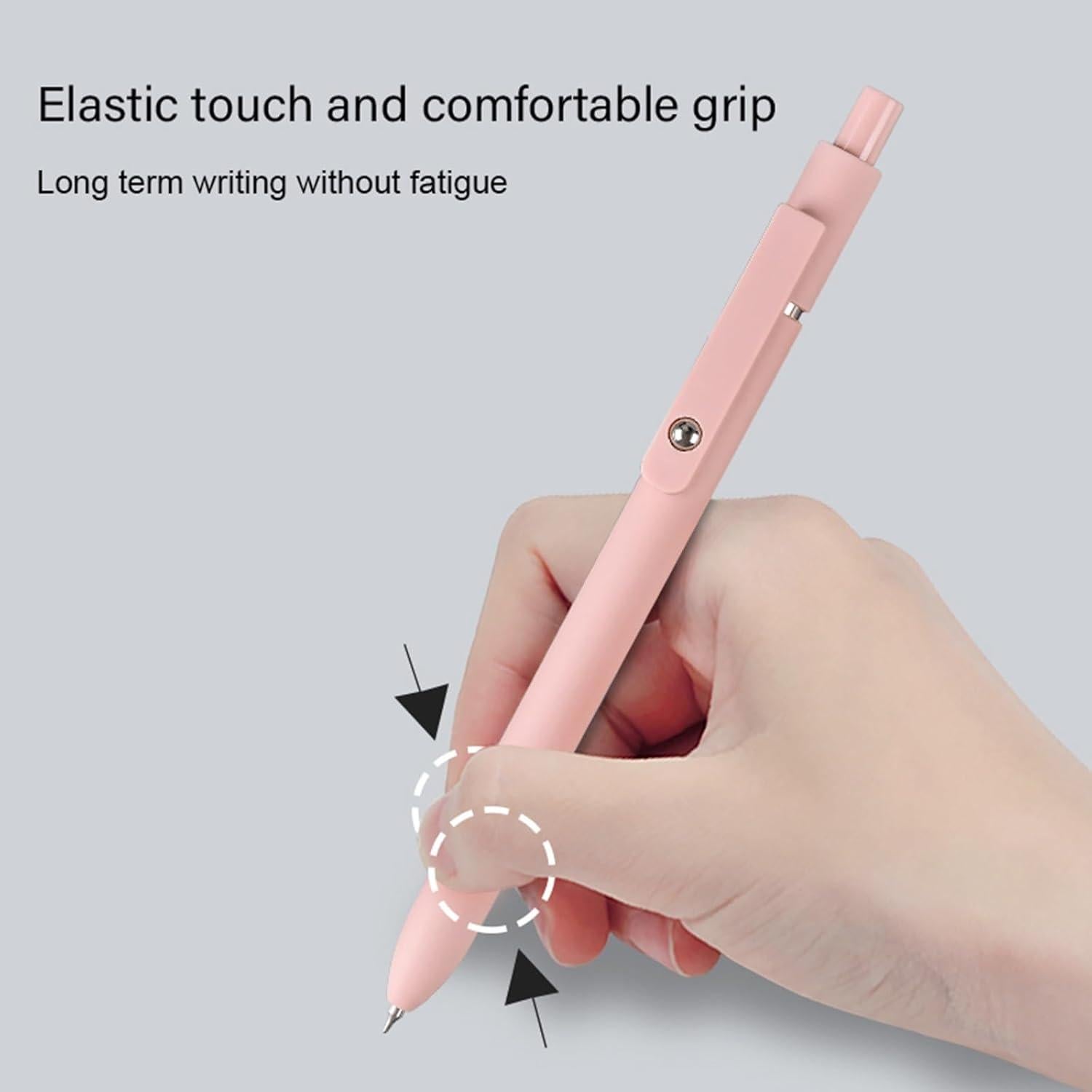 Conjunto de bolígrafos de gel MengRan 0.5mm tinta negra rápida