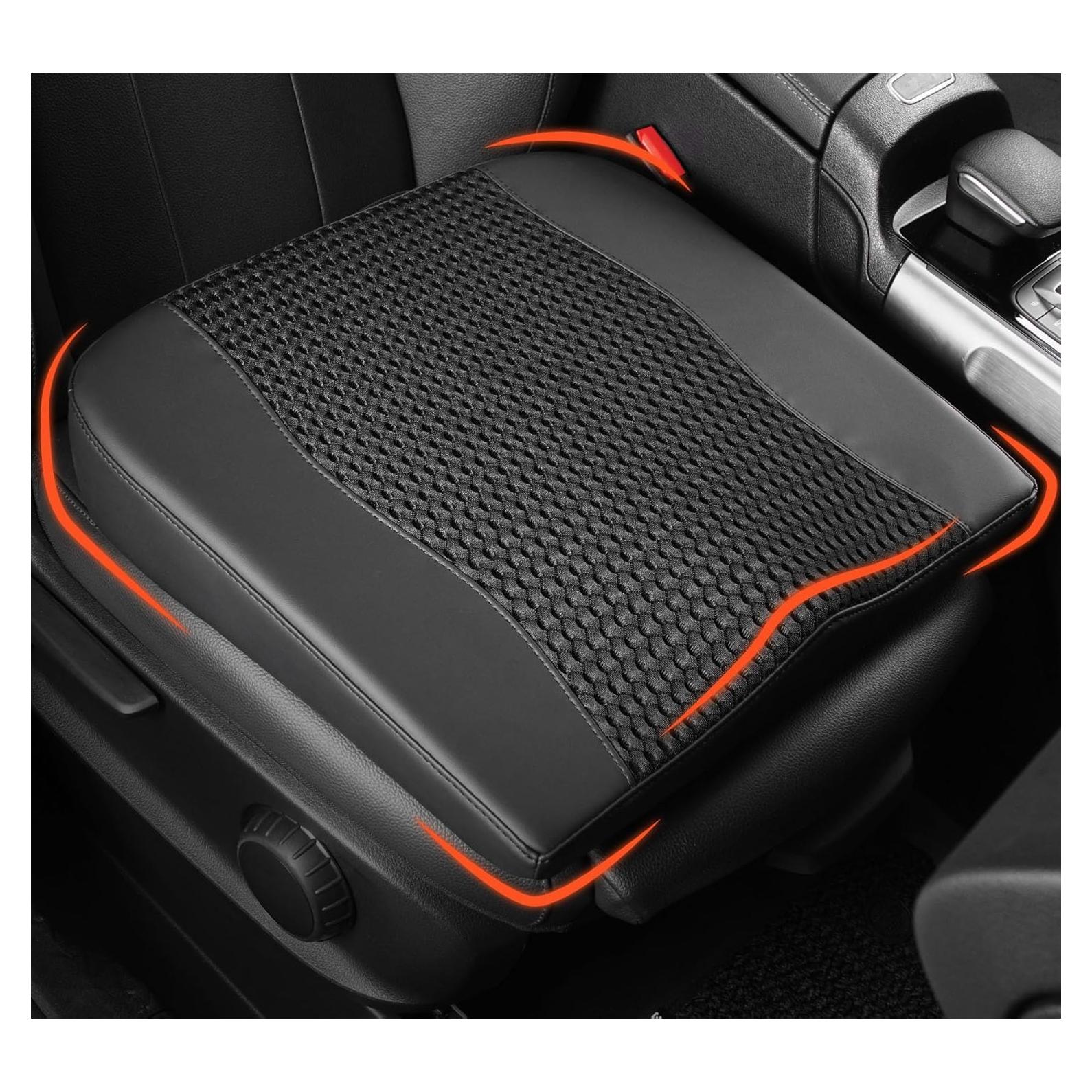 Cojín de Asiento de Coche Lofty Aim - Espuma de Memoria 45x43cm