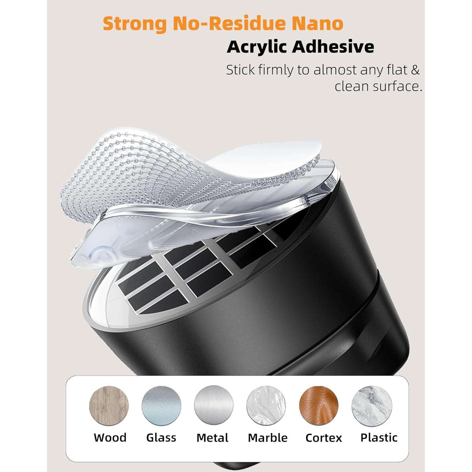 Organizador de Cables Magnético UJT 6 Paquetes Negro 360°