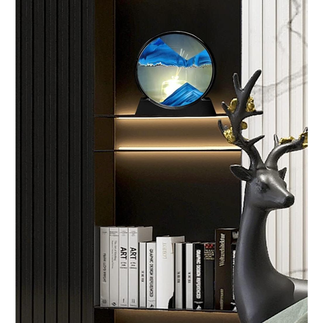 Pintura de Arena Arthink 3D Redonda 17.78 cm Azul