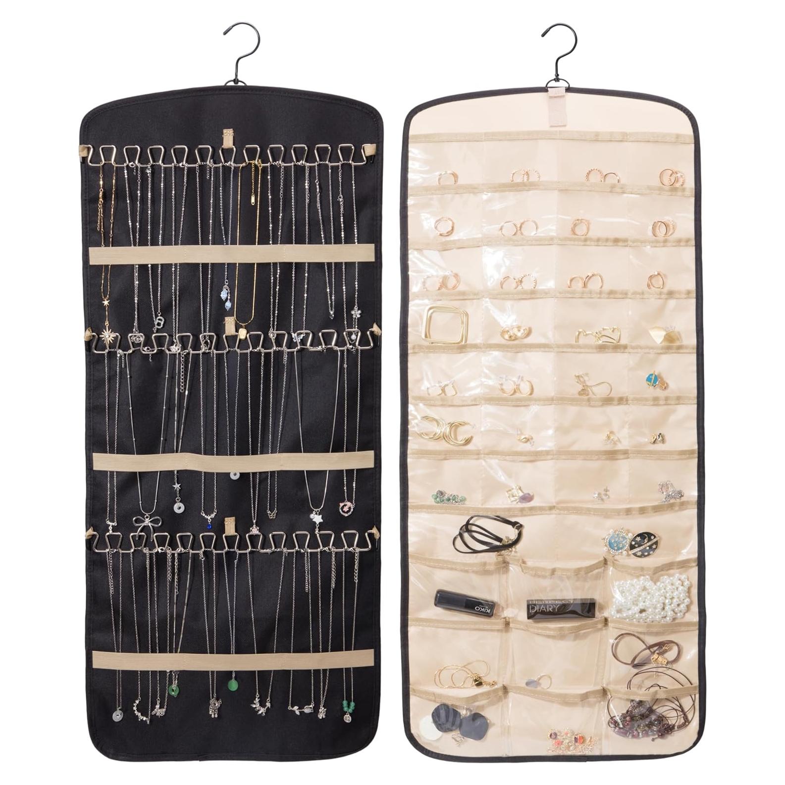 Soporte para Collares Boxy Concepts - Organizador de Joyería 26.7x3.8cm - Paquete de 2