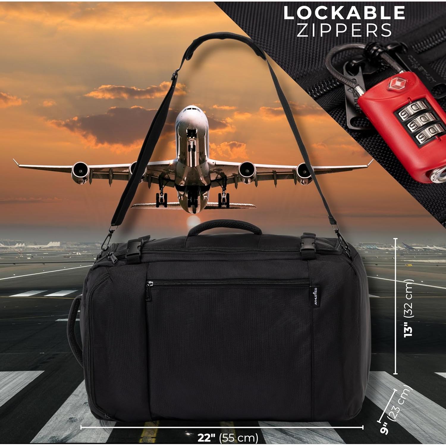 Bolsa de Viaje Premium Athletico SneakerBox para Zapatillas - Negro