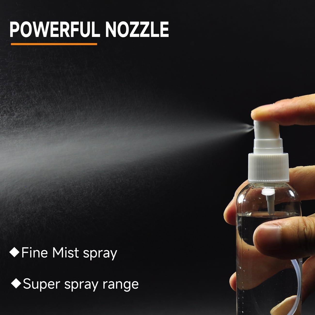 Botellas de Spray Pequeñas 60ml ZEJIA - 3 Piezas Rellenables