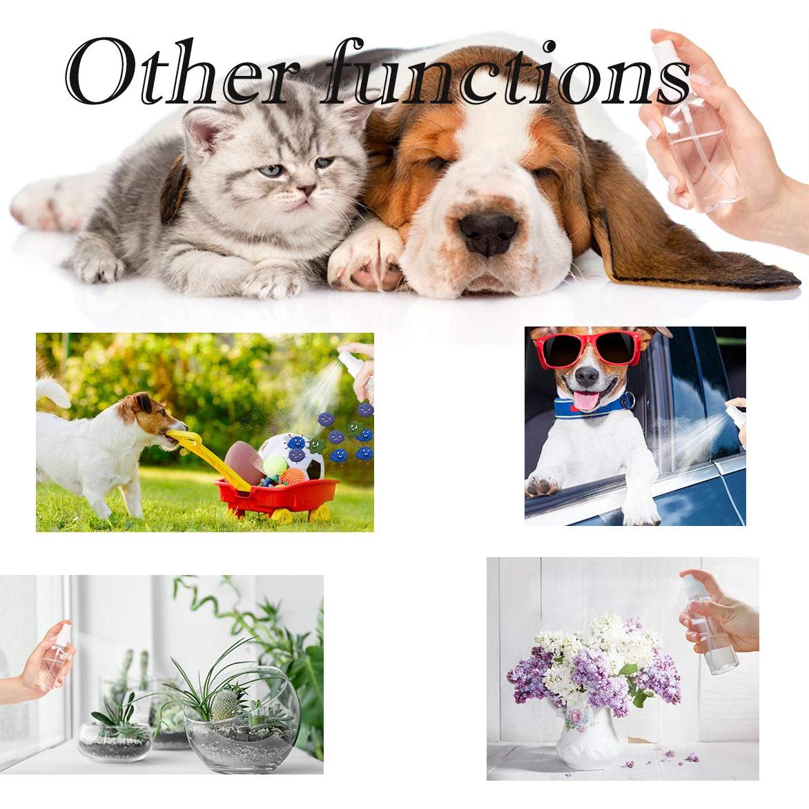 Botellas de Spray Pequeñas 60ml ZEJIA - 3 Piezas Rellenables