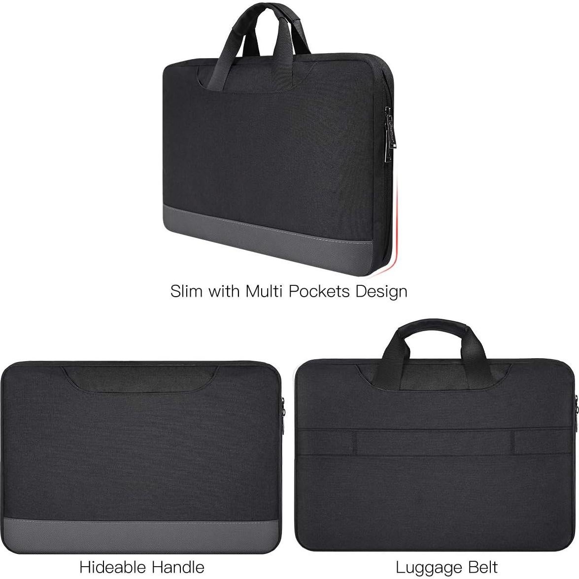 Funda Impermeable para Laptop 11.6-12.9" imComor Negro