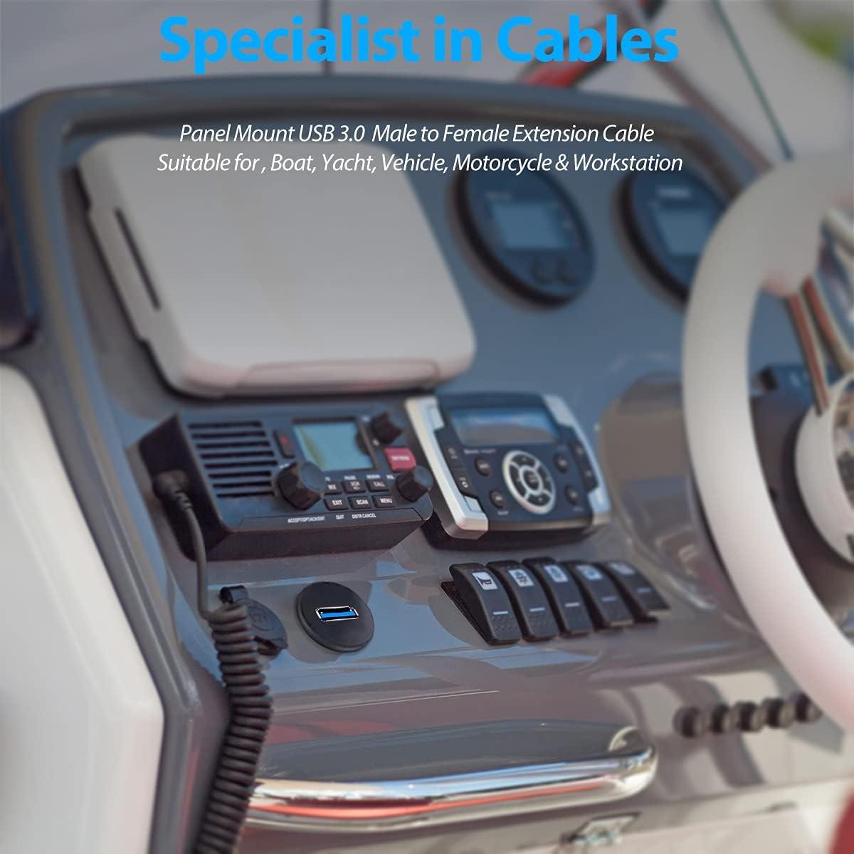 Cable de Extensión USB 3.0 URWOOW 0.91 m Macho a Hembra