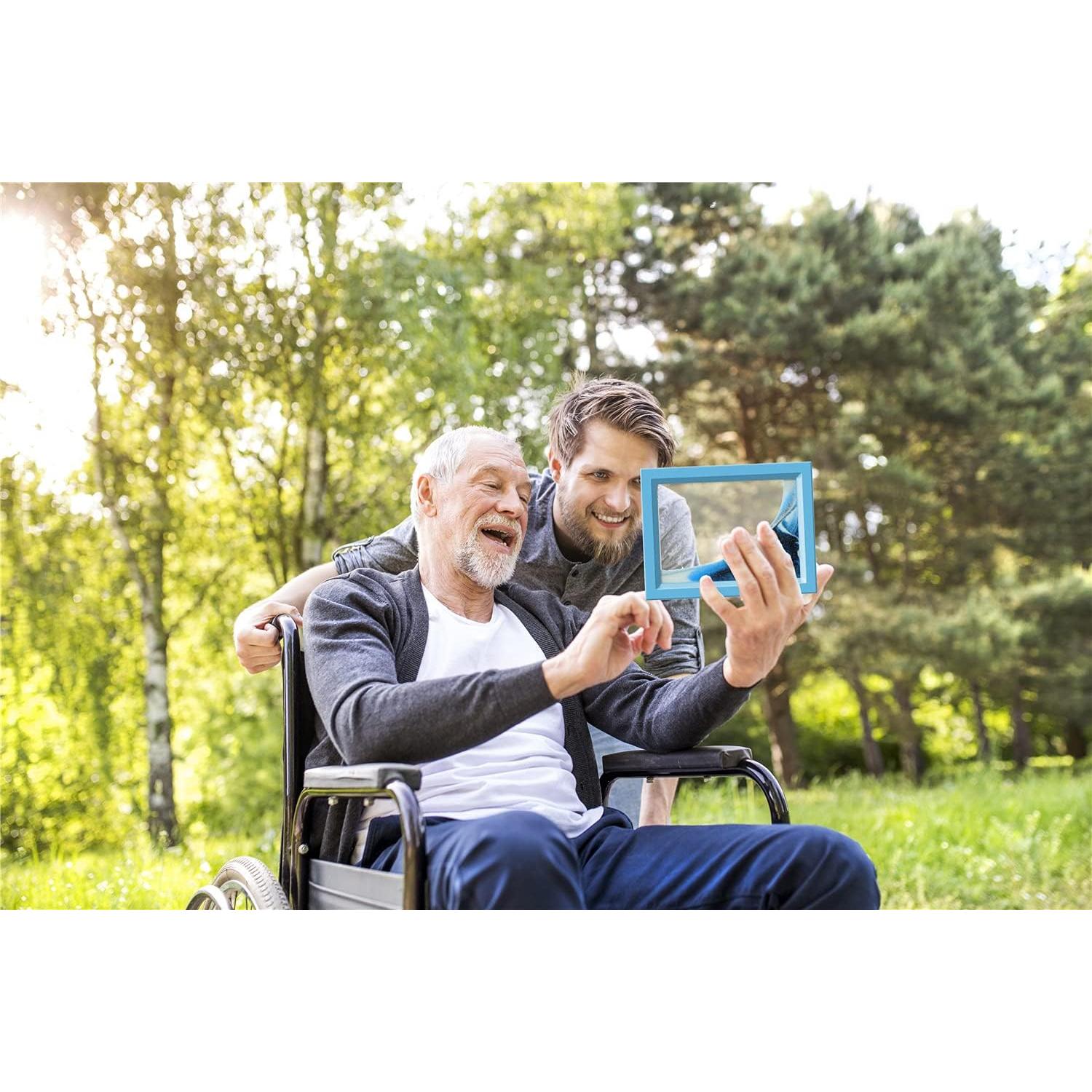 Arte de Arena en Movimiento Whimsyyy Corazón del Océano Púrpura