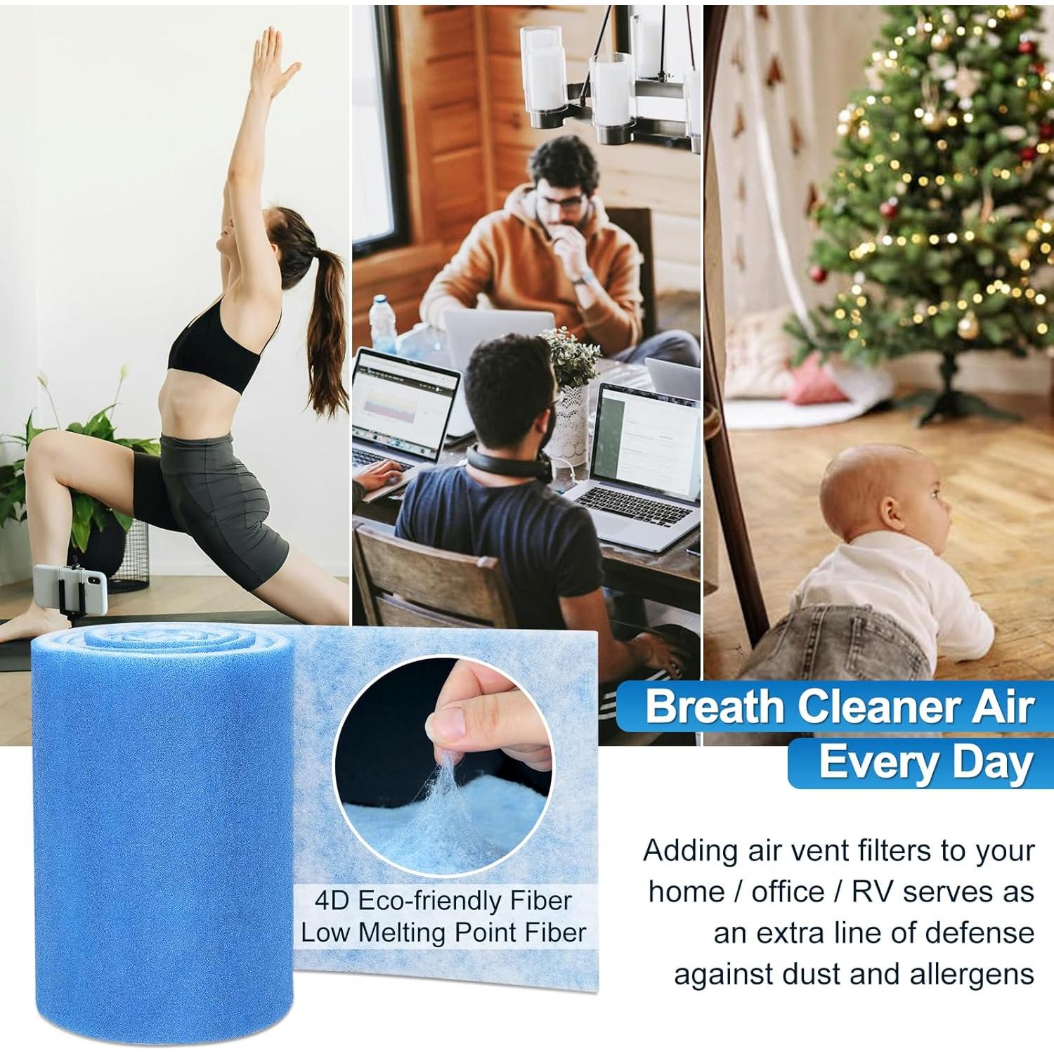 Filtros de Ventilación Electrostáticos MERV 8 UCINNOVATE 12x140cm