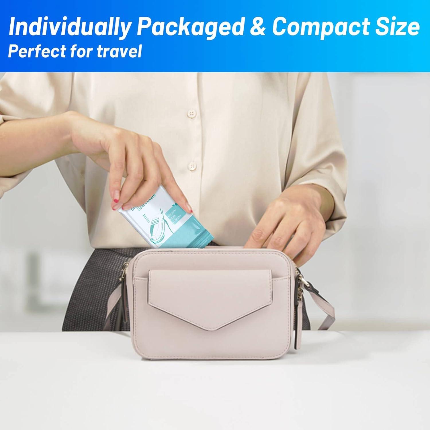 30 Cubiertas de Asiento de Inodoro Desechables XL Mckanti