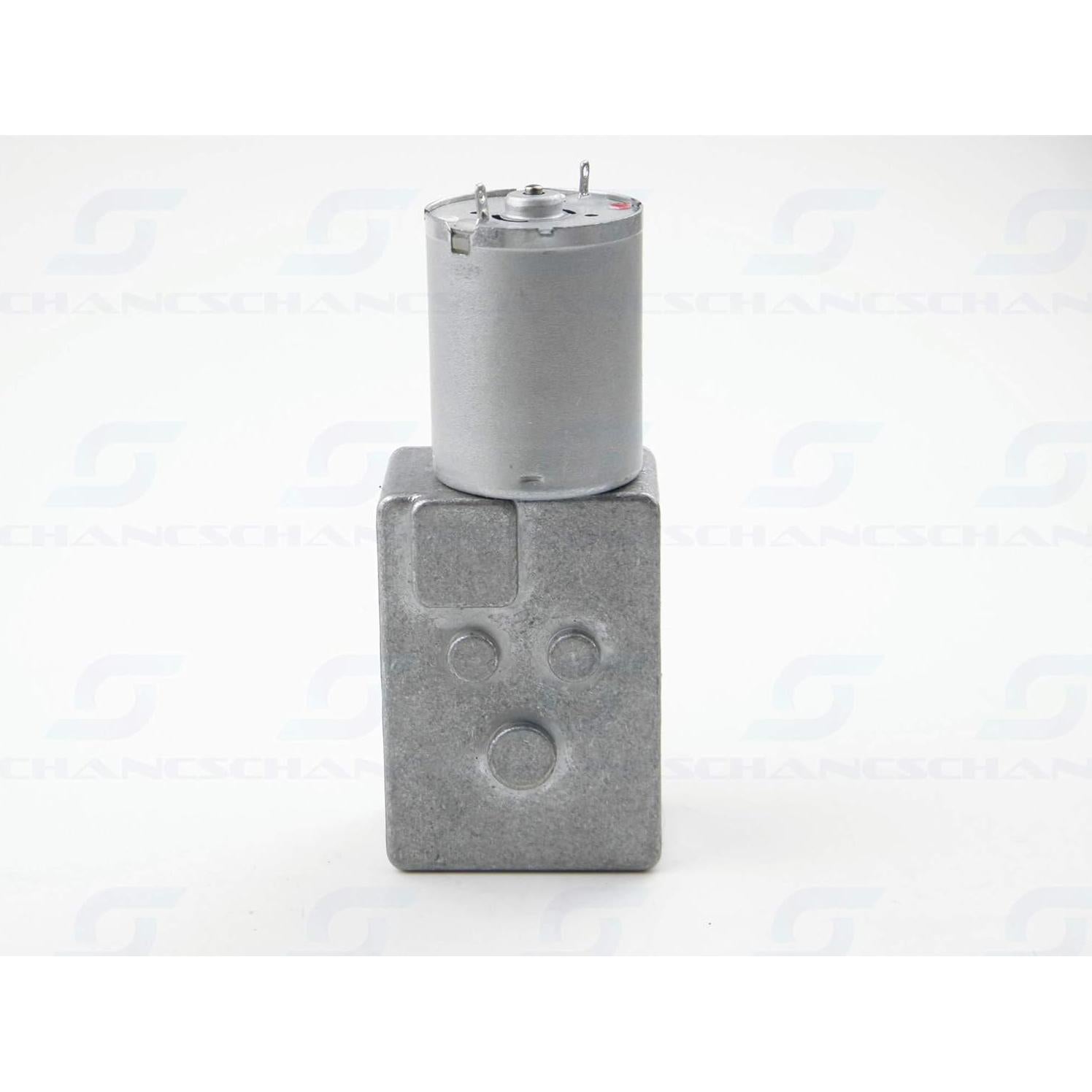 Motor de Engranaje de Gusano CHANCS 370WG 12V CC 0.6RPM