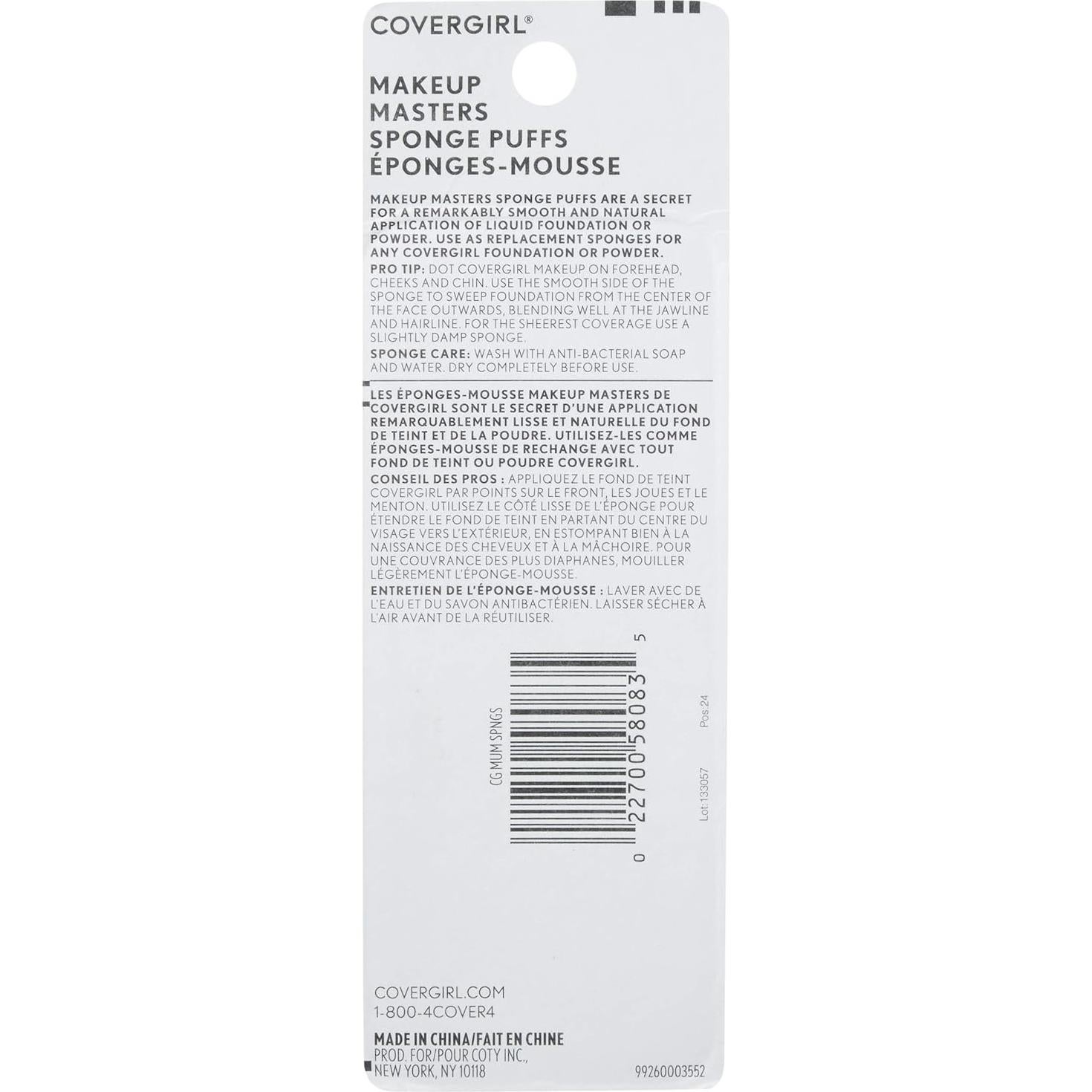 Cubiertas de Maquillaje CoverGirl - Aplicación Suave y Natural