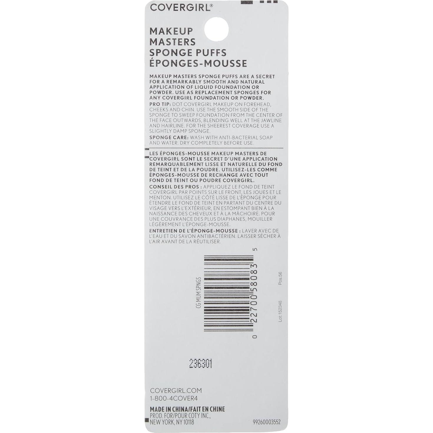 Cubiertas de Maquillaje CoverGirl - Aplicación Suave y Natural