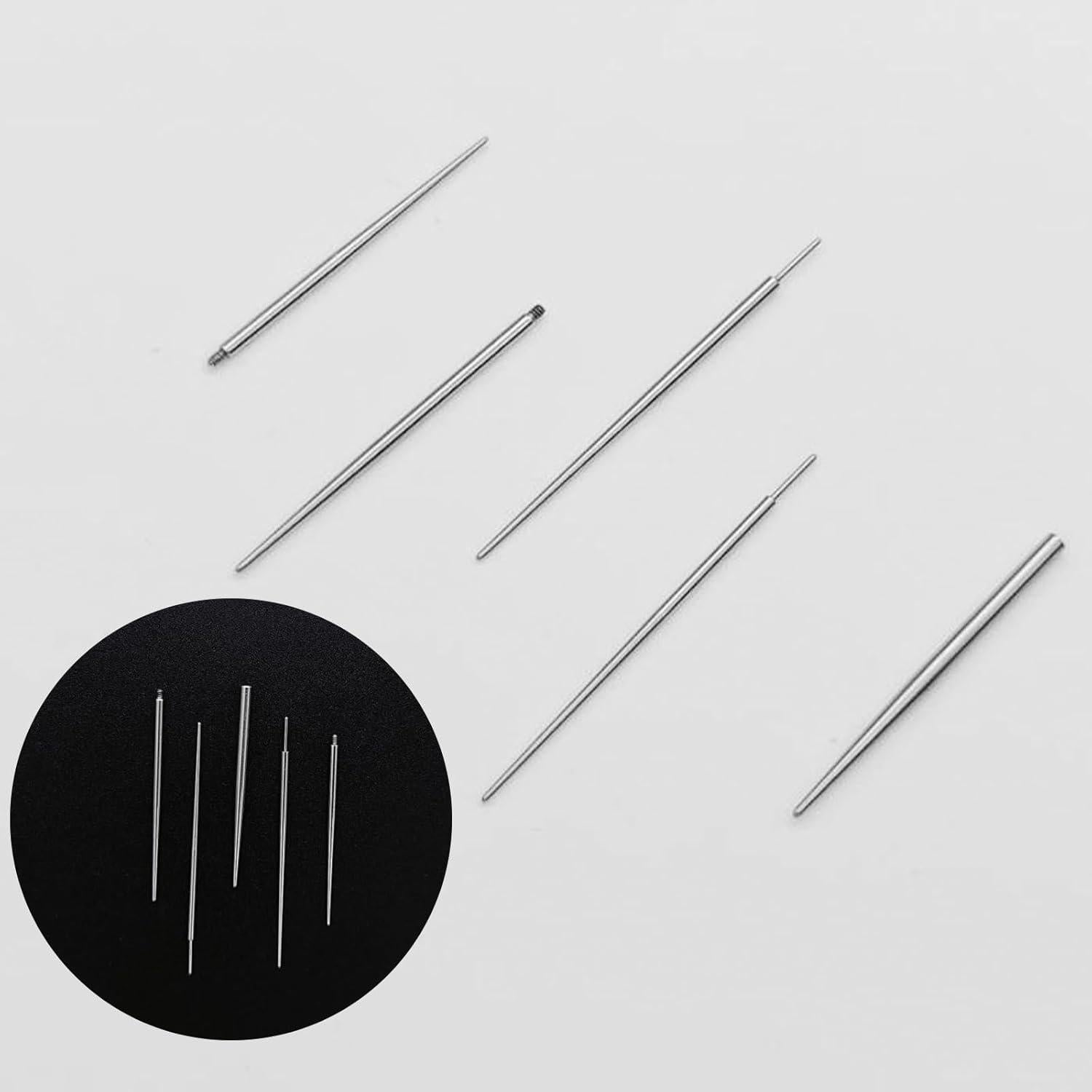 Kit de Piercing 14G Acero Inoxidable JOGOSEN - 5 Piezas