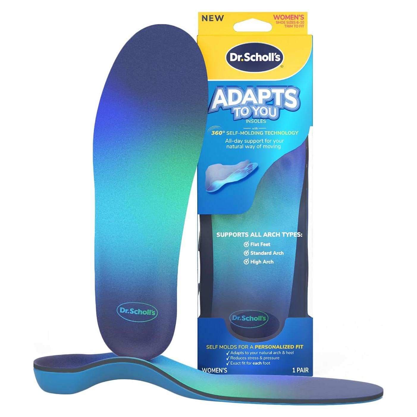 Plantillas Dr. Scholl para Mujeres 6-10 - Soporte y Comodidad