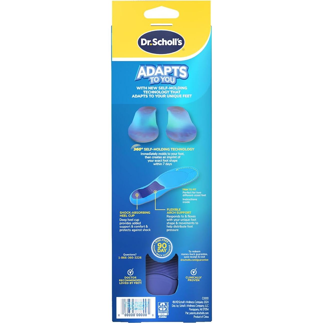 Plantillas Dr. Scholl para Mujeres 6-10 - Soporte y Comodidad