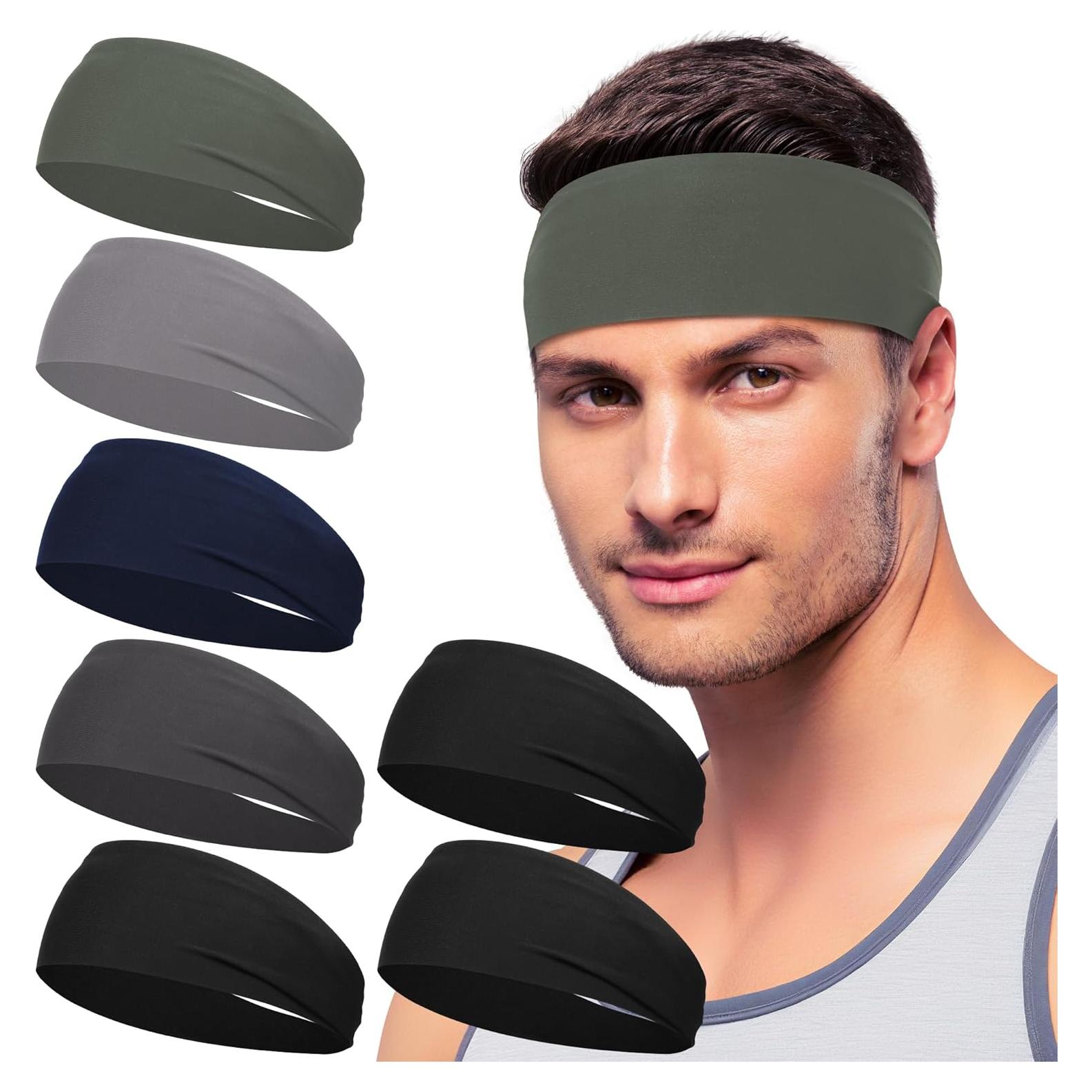 Cinta para la cabeza deportiva DiyJibb - 7 piezas unisex, antideslizante