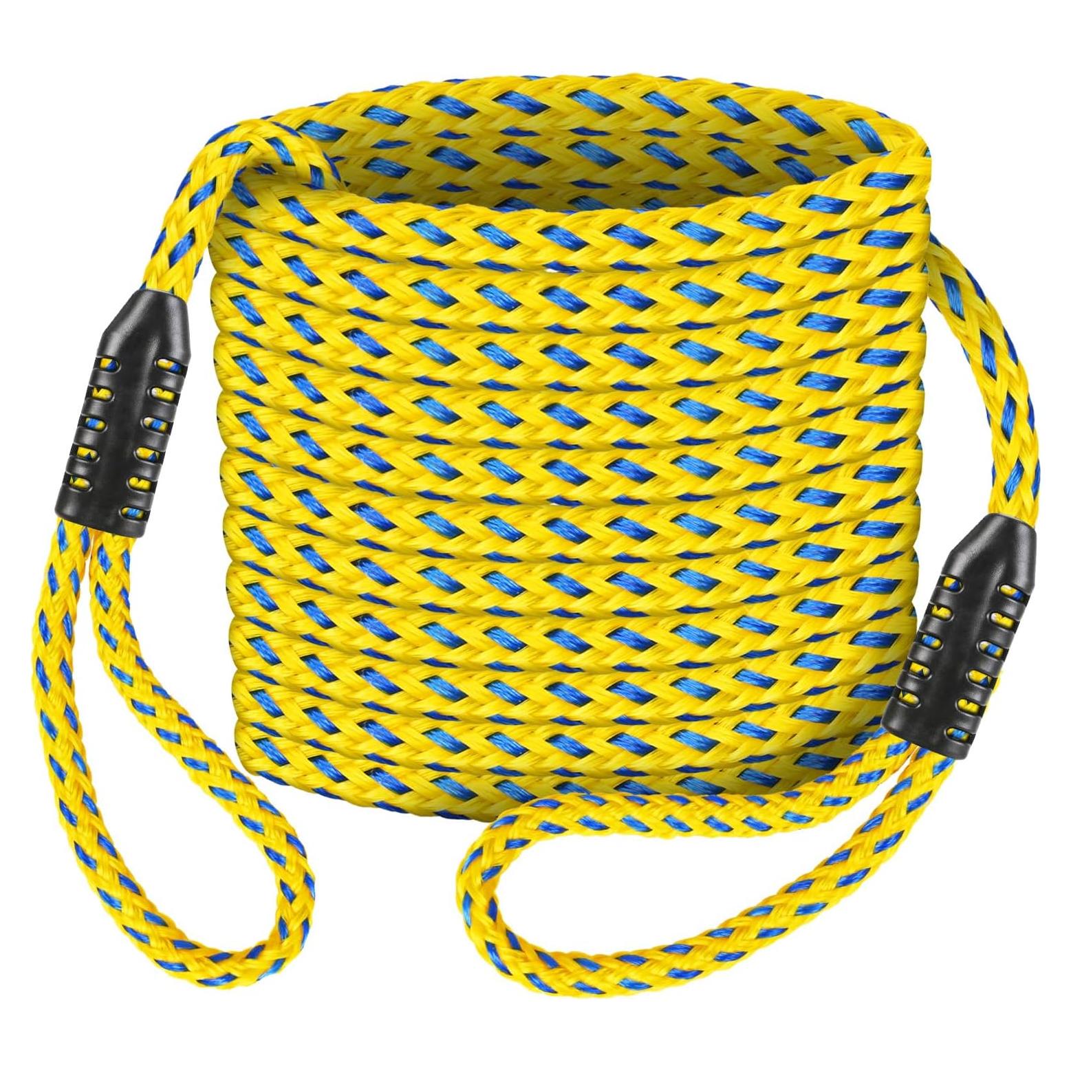 Cuerda de Remolque Pesada SELEWARE 19.81m para Barcos y Tubing