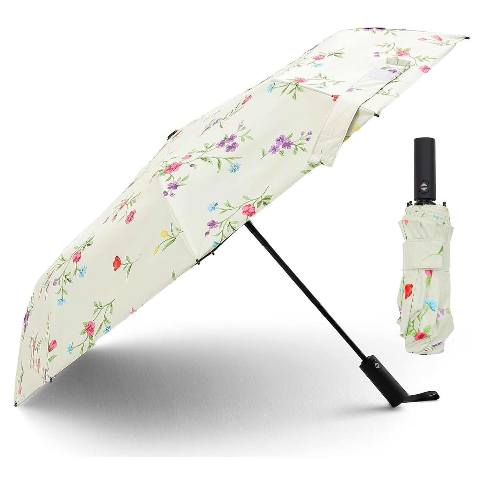 Paraguas UV Plegable LIDOMPO UPF 50+ Compacto Automático