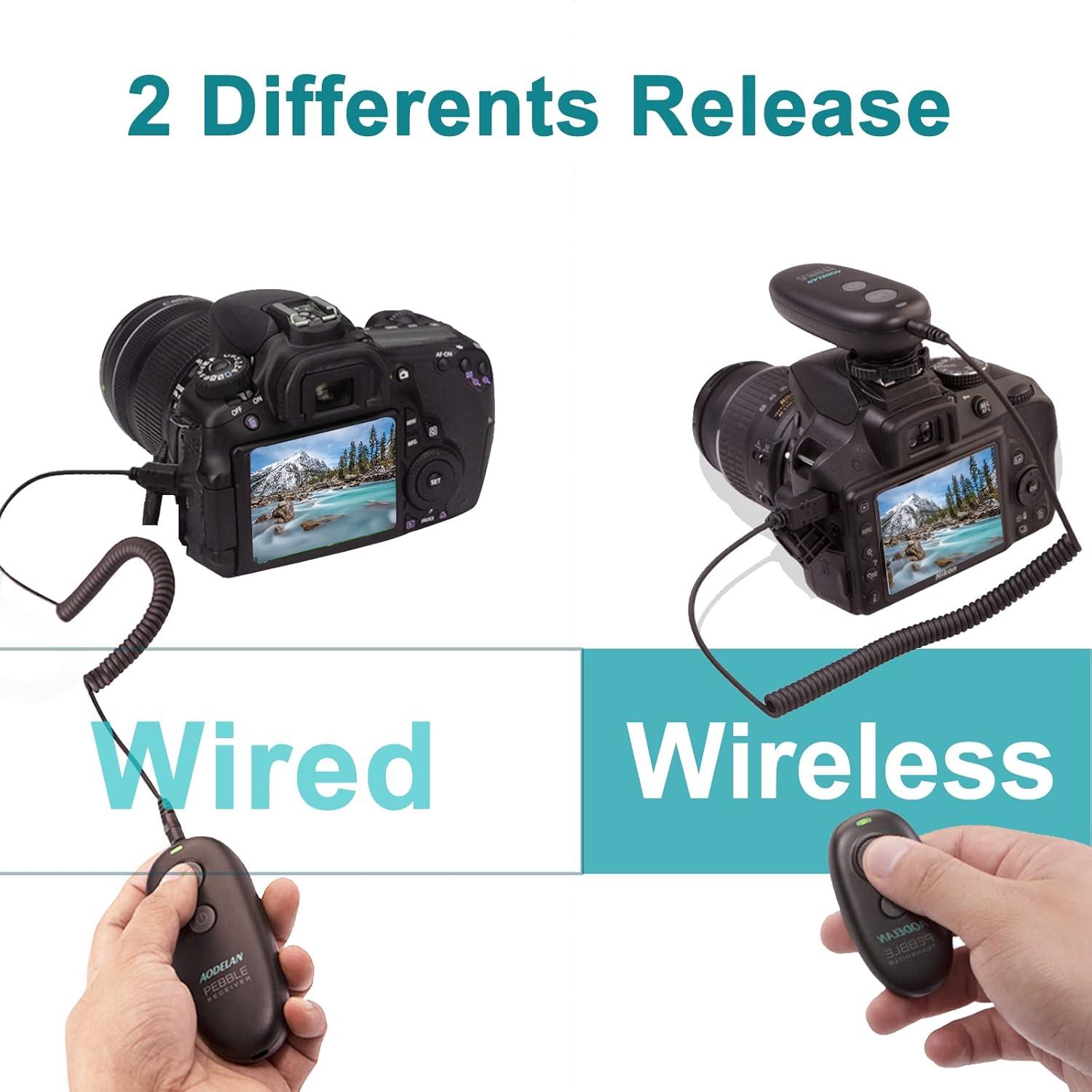 Disparador Remoto Inalámbrico AODELAN para Canon y Fujifilm