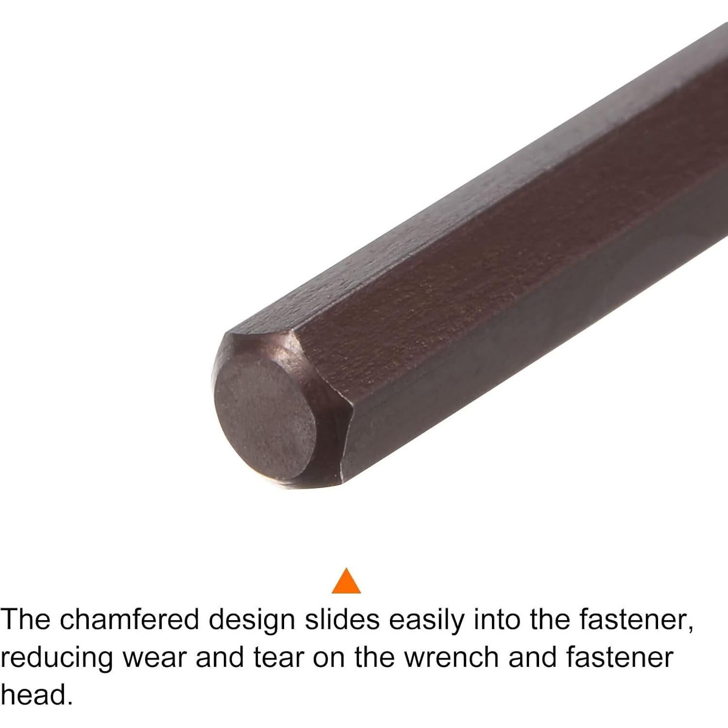 Llave Hexagonal T TOP-VIGOR 4mm Acero S2 2Pcs