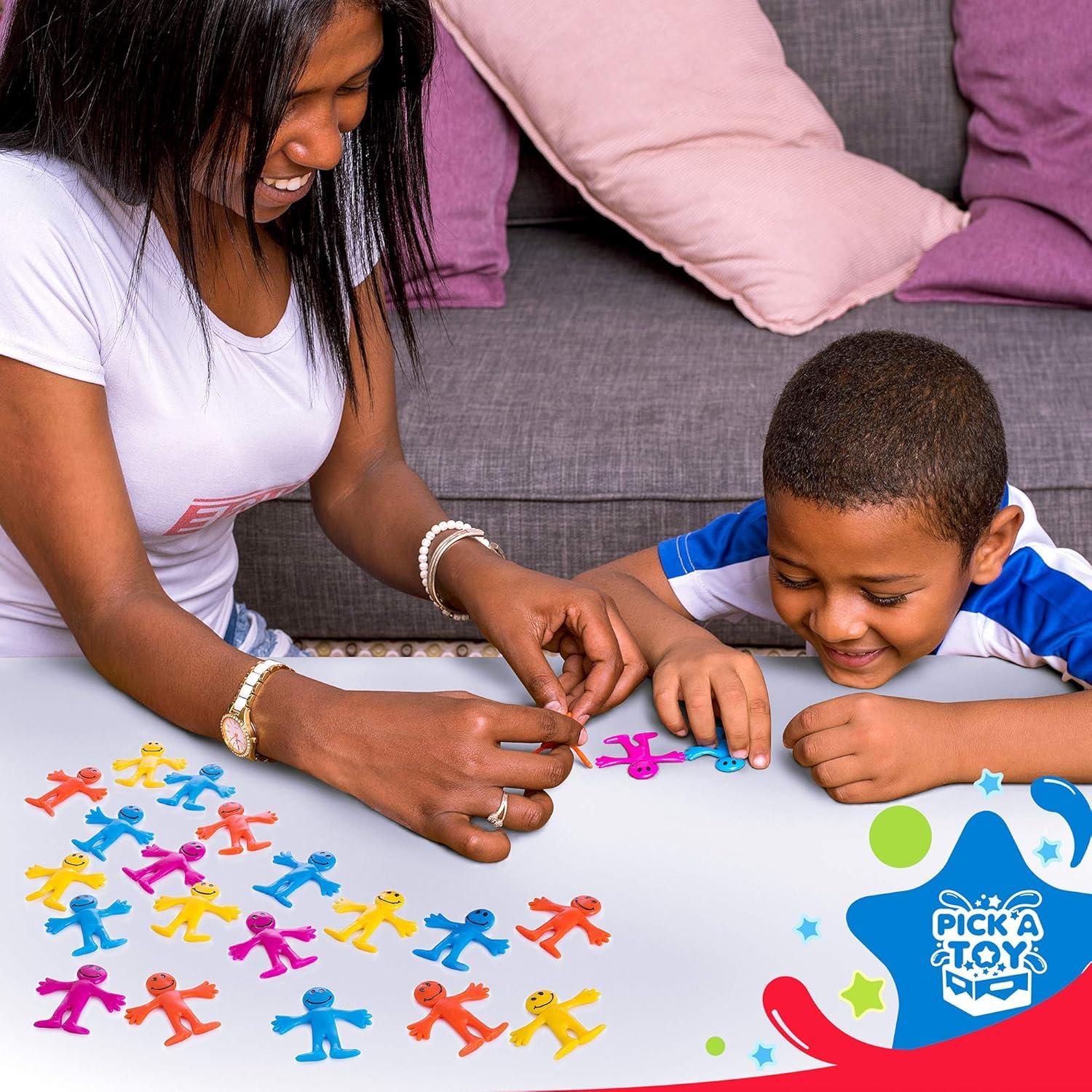 Juguete Estirable Pick A Toy Conjunto de 24 para Fiestas