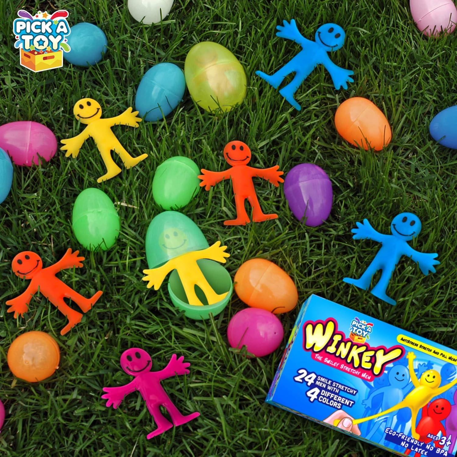 Juguete Estirable Pick A Toy Conjunto de 24 para Fiestas