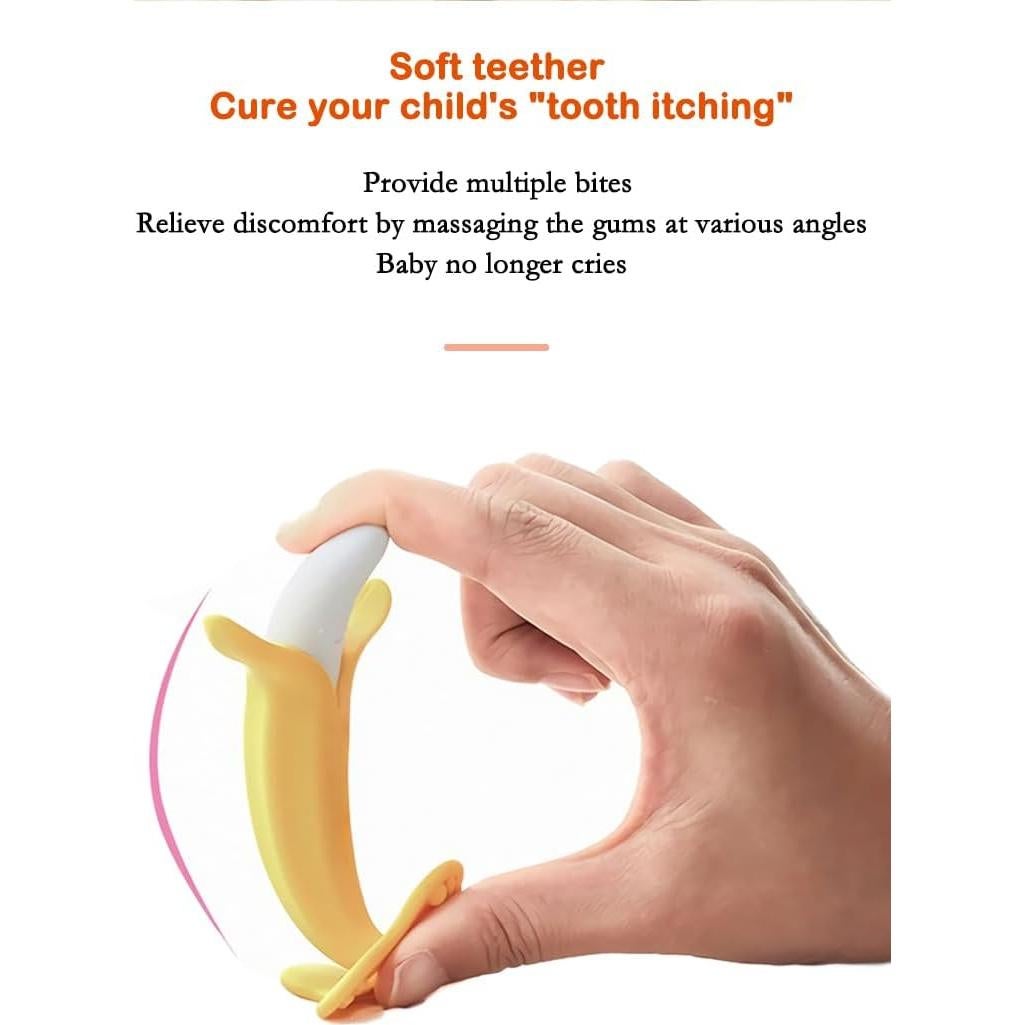 Chupete de Plátano Dupad para Bebés 3-18 meses Silicona BPA