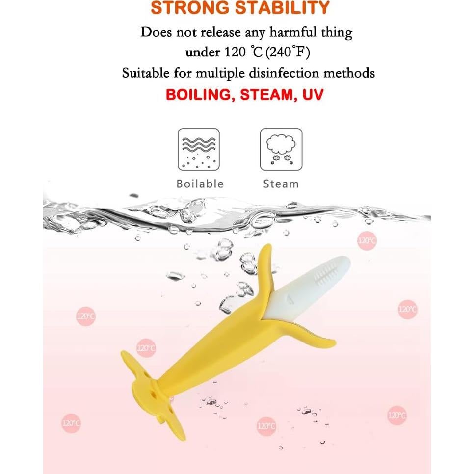 Chupete de Plátano Dupad para Bebés 3-18 meses Silicona BPA