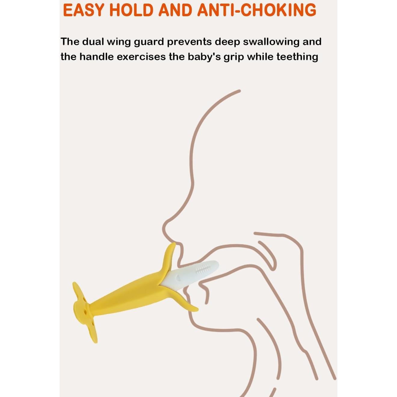 Chupete de Plátano Dupad para Bebés 3-18 meses Silicona BPA