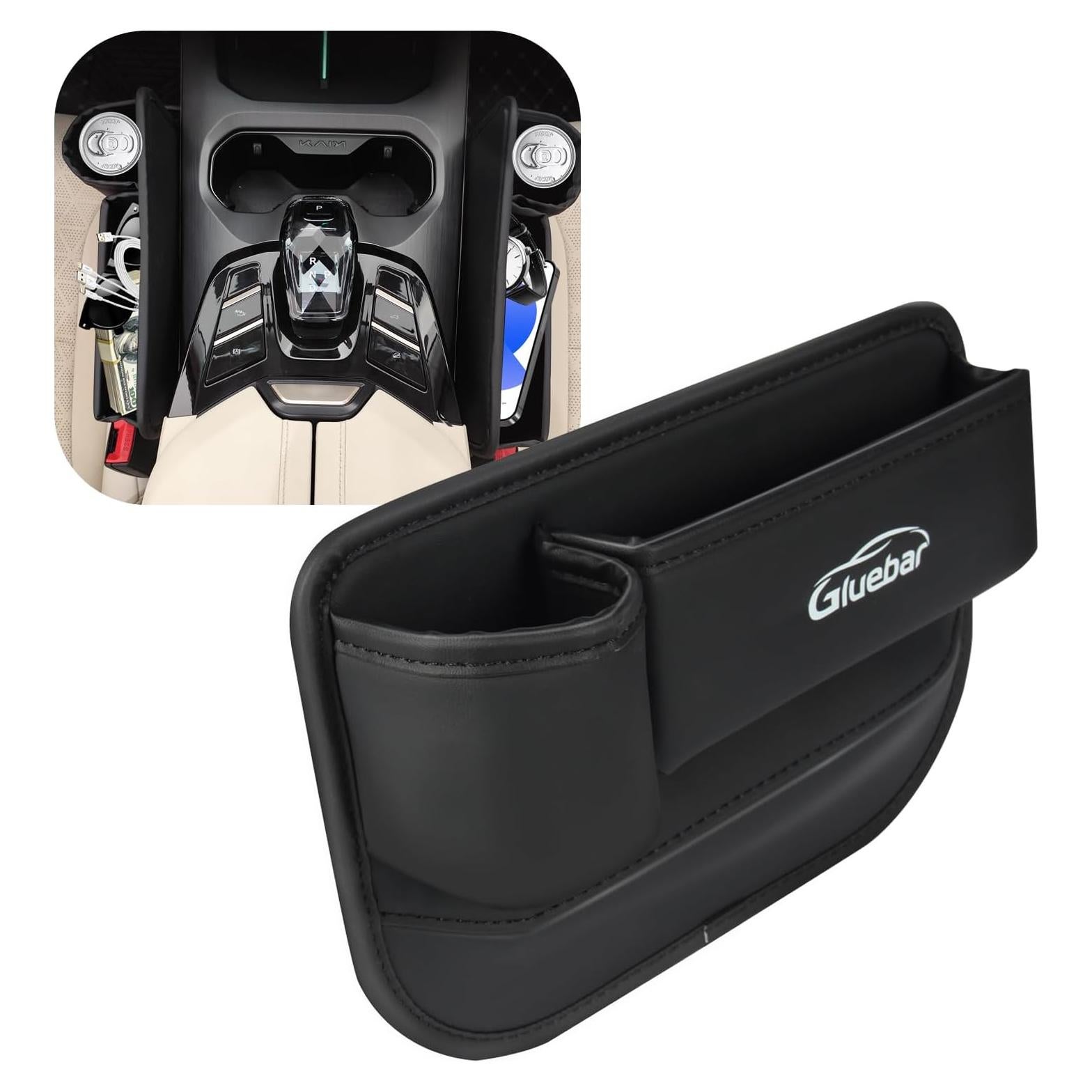 Organizador de Relleno entre Asientos Gluebar - Negro