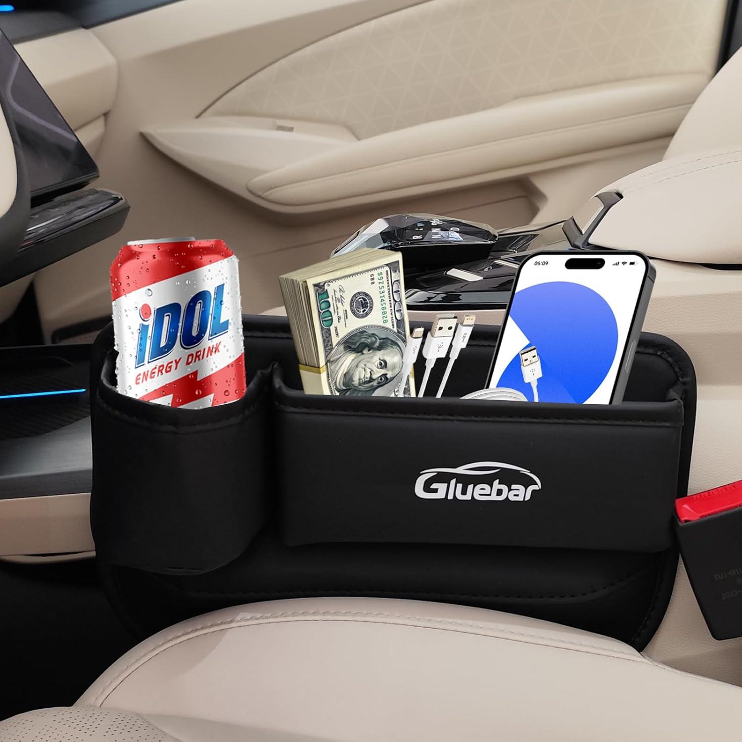 Organizador de Relleno entre Asientos Gluebar - Negro