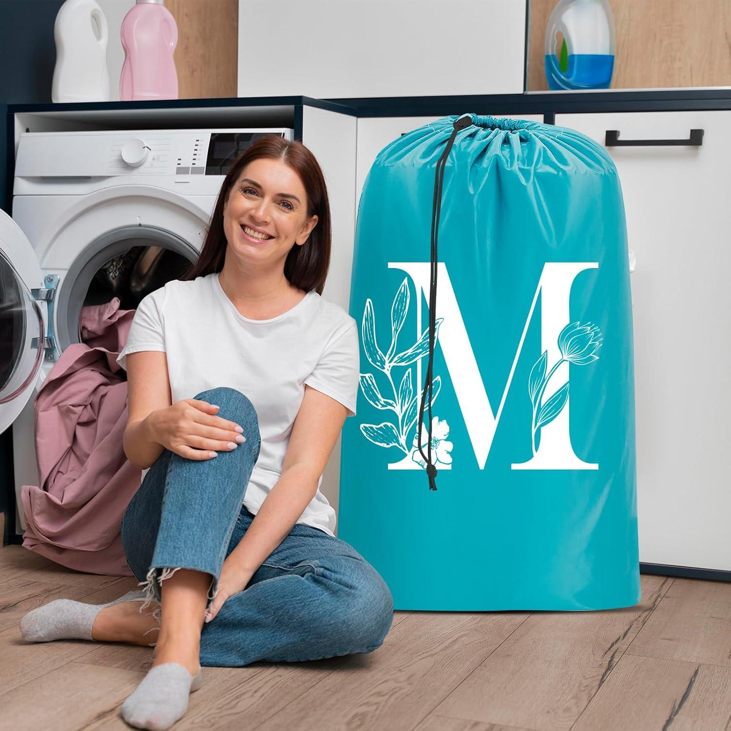 Bolsa de Lavandería Extra Grande Sylfairy 2 Piezas Nylon Impermeable